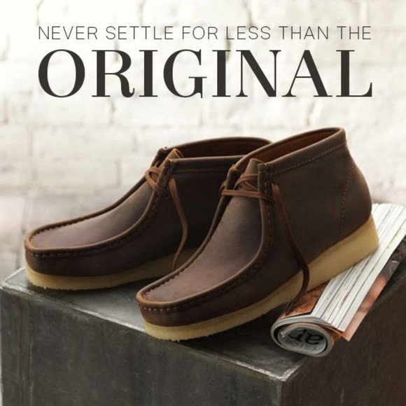 Clarks Originals Wallabee Moccasin toe,crepe sole main image 8
